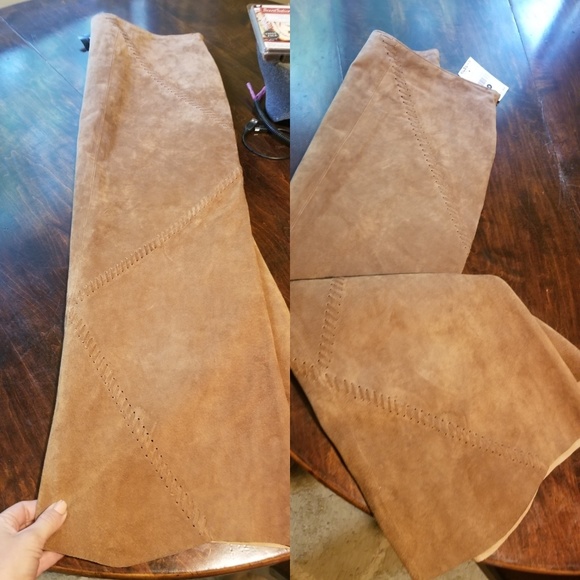 Wilson's Leather Full Length Western Skirt - Picture 4 of 5